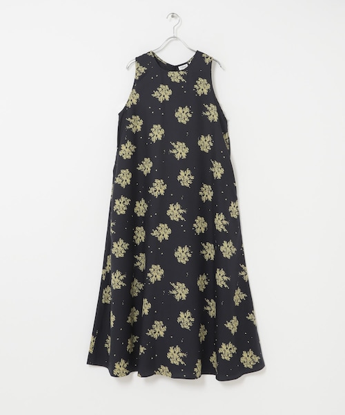 URBAN RESEARCH DOORS(アーバンリサーチドアーズ)の「Le GLAZIK SLEEVELESS DRESS(ワンピース・レディース・NAVY/BLACK・36)」の2枚目の写真