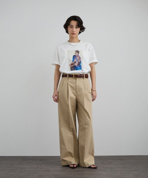 ADAM ET ROPE'（アダムエロペ）の「【J'aDoRe・店舗限定】【TORY LEATHER（トリーレザー）】1/4  inch long tip braided belt（ベルト・レディース・ブラック/ブラウン・F）」の12枚目の写真