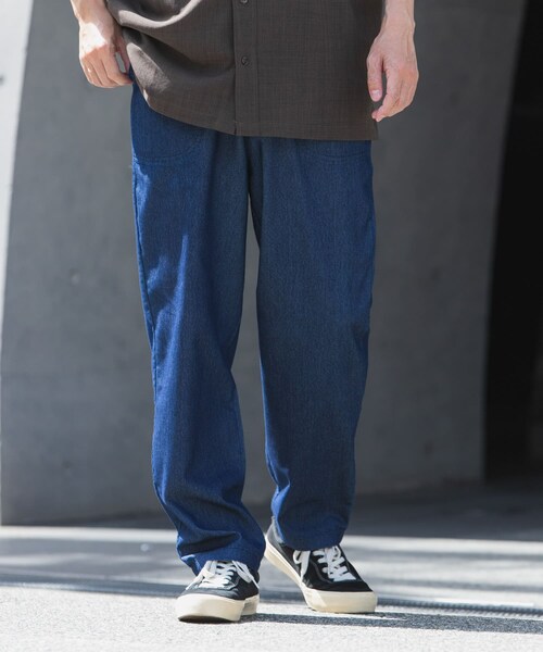 ITEMS URBANRESEARCH（アイテムズ アーバンリサーチ）の「LIGHT&FLEX サマーデニムパンツ（デニムパンツ・メンズ・L.BLUE/NAVY/INDIGO・M/L）」の19枚目の写真