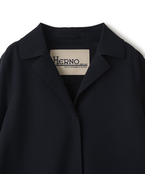 ROPE'(ロペ)の「【WEB限定/一部店舗限定】【HERNO(ヘルノ)】ヘルノライトコート(トレンチコート・レディース・ネイビー/ブルー系・M/S)」の7枚目の写真
