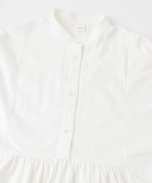 かぐれ（カグレ）の「コットンギャザーワンピース（ワンピース・レディース・OFF/BLACK・1）」の12枚目の写真