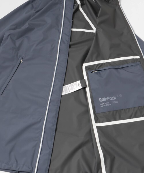 THE GOODLAND MARKET（ザグッドランドマーケット）の「AIGLE　透湿防水 レインパック フーデッドコート（テーラードジャケット・レディース・AVOCAT/GRENAT/MARAIS/NOIR/LILAS・M/L）」の16枚目の写真