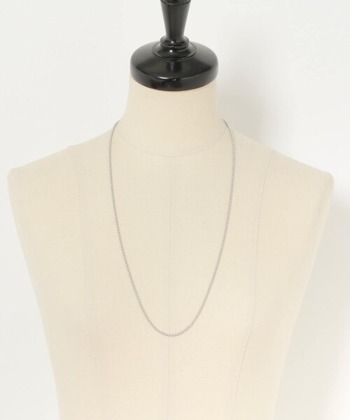 URBAN RESEARCH（アーバンリサーチ）の「URBAN RESEARCH iD　ボールチェーンネックレス（ネックレス・メンズ・SILVER・FREE）」の4枚目の写真