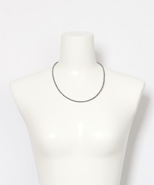 かぐれ（カグレ）の「ERICKA NICOLAS BEGAY　Plain Design Necklace 50（ネックレス・レディース・OXIDIZED/SHINY・50）」の5枚目の写真