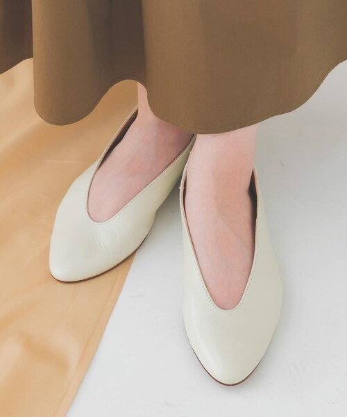 RODE SKO（ロデスコ）の「SOFI　SOFI FLAT SHOES（パンプス・レディース・GREEN/IVORY/CAMEL・36/37/38）」の12枚目の写真