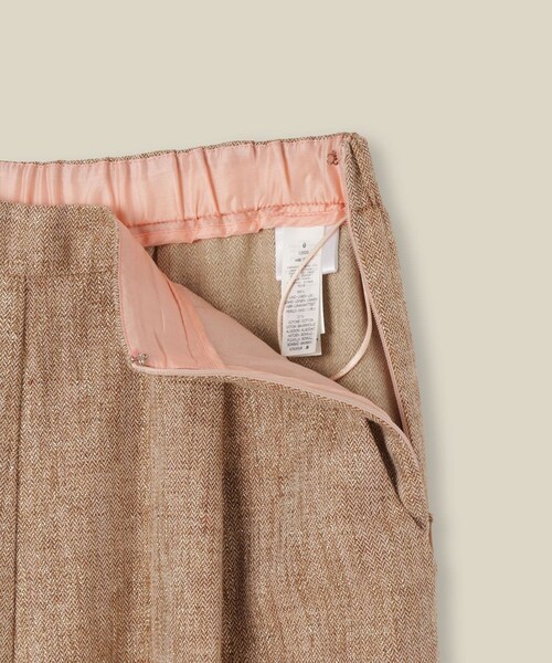 ROPE'(ロペ)の「【forteforte(フォルテ フォルテ)】pants(スラックス・レディース・ベージュ/ブルー系・0/1)」の17枚目の写真