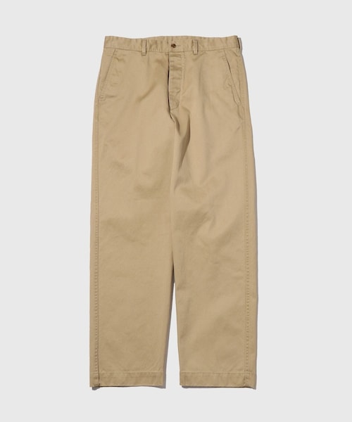 ADAM ET ROPE'（アダムエロペ）の「STRAIGHT CHINO（チノパンツ・メンズ・ベージュ/ネイビー・L/M/XL）」の3枚目の写真
