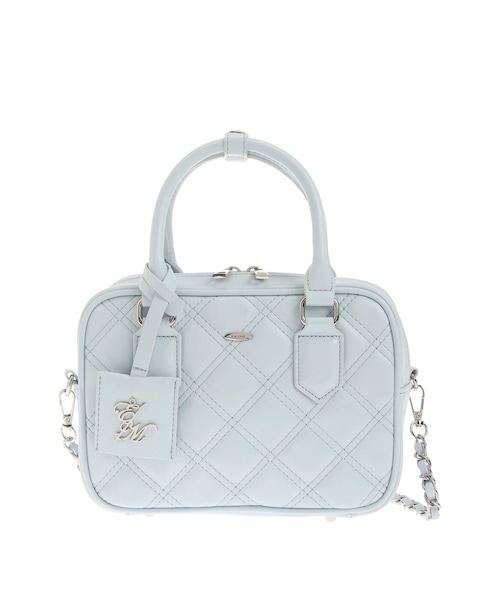 EATME（イートミー）の「キルティングミニBAG（ハンドバッグ・レディース・アイボリー/ブラック/ブルー・F）」の15枚目の写真