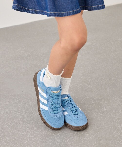 ROPE' PICNIC(ロペピクニック)の「【KIDS/キッズ】【adidas/アディダス】HANDBALL SPEZIAL CF EL C(スニーカー・キッズ・サックス・18/19/20/21)」の20枚目の写真