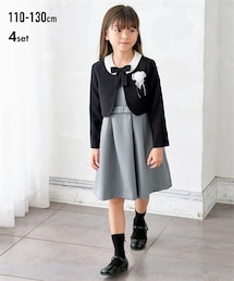 フォーマル　4点セット　ブラウス　ワンピース　ボレロ　コサージュ　アニエスベー フォーマル 4点セット ブラウス ワンピース ボレロ コサージュ