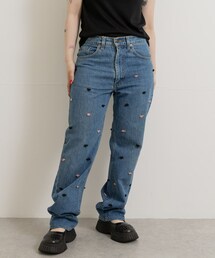 THE GOODLAND MARKET | neith.tokyo　Upcycling Flower Denim(デニムパンツ)