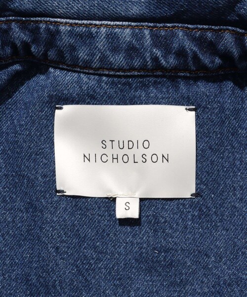 ADAM ET ROPE'（アダムエロペ）の「【STUDIO NICHOLSON/スタジオニコルソン】SAXON REGEB DENIM SHBL（デニムジャケット・メンズ・ブルー系・M/S）」の12枚目の写真