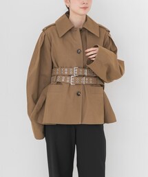 GANNI | GANNI　SHORT PEPLUM JACKET(その他アウター)