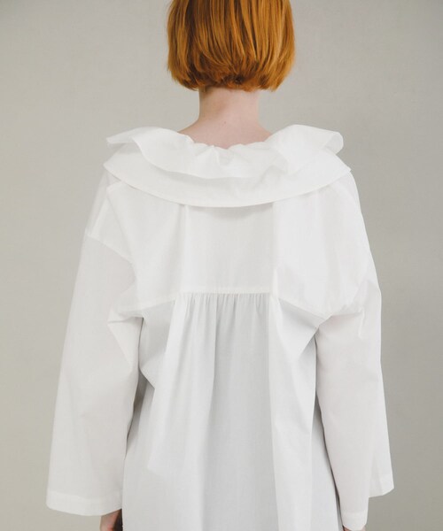 LAATO（ラート）の「frill skipper blouse（シャツ/ブラウス・レディース・パール/セメント・FREE）」の3枚目の写真