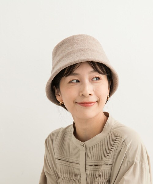 URBAN RESEARCH DOORS（アーバンリサーチドアーズ）の「ウールバケットハット（ハット・レディース・TOPBEIGE/TOPCCL・one）」の10枚目の写真