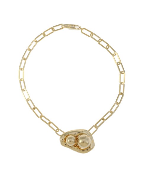 ELENDEEK（エレンディーク）の「DESIGN MANTEL BRACELET（ブレスレット・レディース・シルバー/ゴールド・F）」の3枚目の写真