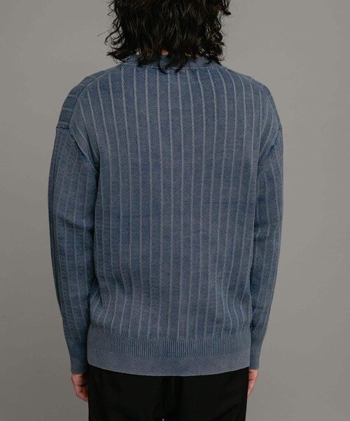 URBAN RESEARCH Sonny Label（アーバンリサーチサニーレーベル）の「コンチョボタンニットカーディガン（カーディガン/ボレロ・メンズ・スミクロ/ブルー/ピンク・M/L）」の21枚目の写真
