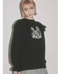 merry jenny | 【WEB限定】フリルリボンレースボレロ(その他トップス)