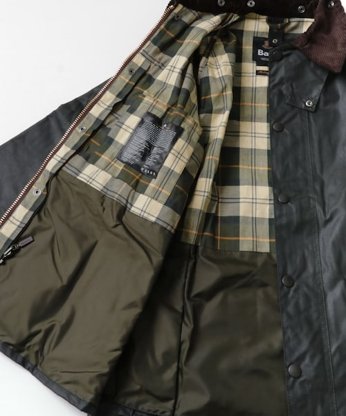 URBAN RESEARCH（アーバンリサーチ）の「bedale wax jacket（テーラードジャケット・メンズ・Sage/Black・36/38/40/42）」の18枚目の写真