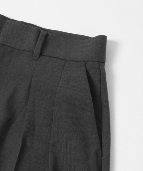 THE GOODLAND MARKET（ザグッドランドマーケット）の「cwtch　2TUCK WOOL SLACKS（その他パンツ・レディース・GRAY/CHARCOAL・1/2）」の12枚目の写真