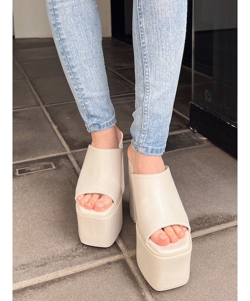 GYDA（ジェイダ）の「BASICチャンキーサンダル（サンダル）」 - WEAR