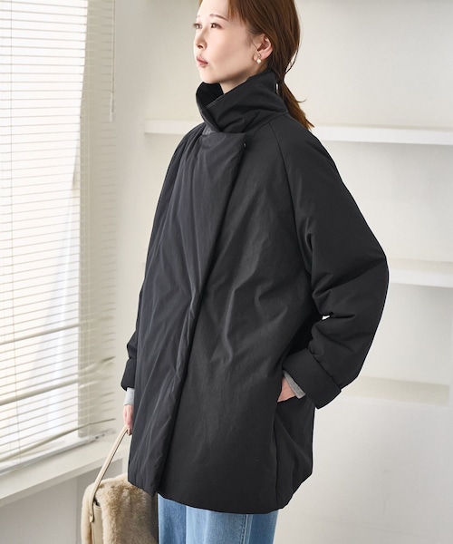 ROPE' PICNIC（ロペピクニック）の「2WAY中綿テーラードコート（ダウンジャケット/コート・レディース・スミクロ/ベージュ・F）」の18枚目の写真