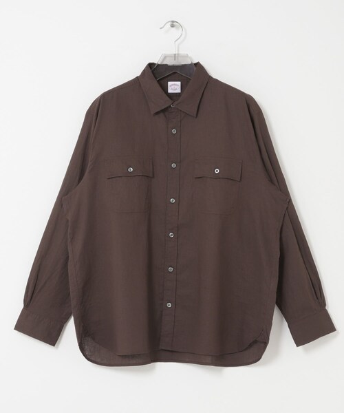 URBAN RESEARCH(アーバンリサーチ)の「『別注』BROOKS BROTHERS×URBAN RESEARCH SAFARI SHIRTS LONG-SLEEVE(シャツ/ブラウス・メンズ・BLACK/D.BRN・M/L/XL)」の21枚目の写真