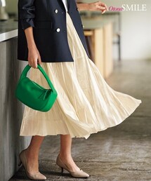 nissen | シャイニープリーツスカート【OtonaSMILE】(スカート)