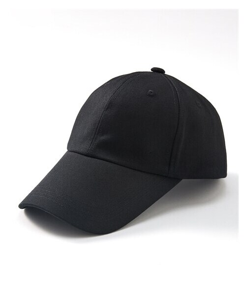 nissen（ニッセン）の「洗えるUVつば長キャップ（選べる3サイズ）（キャップ・メンズ・黒/ベージュ・M/L/LL）」の7枚目の写真