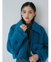 MURUA | スライバーショートジャケット(ブルゾン)