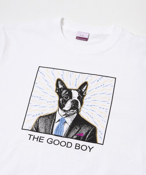THE GOODLAND MARKET（ザグッドランドマーケット）の「ザ グッドランド マーケット　GOOD BOY TEE（Tシャツ/カットソー・メンズ・DALS WH/DALS BK/BOSTONS WH/BOSTONS BK・S/M/L）」の18枚目の写真