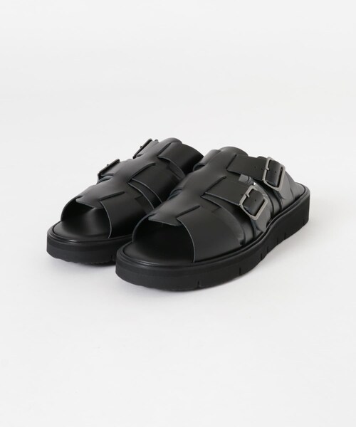 URBAN RESEARCH（アーバンリサーチ）の「foot the coacher　GURKHA SANDALS（サンダル・メンズ・BLACK・8/9/10）」の2枚目の写真