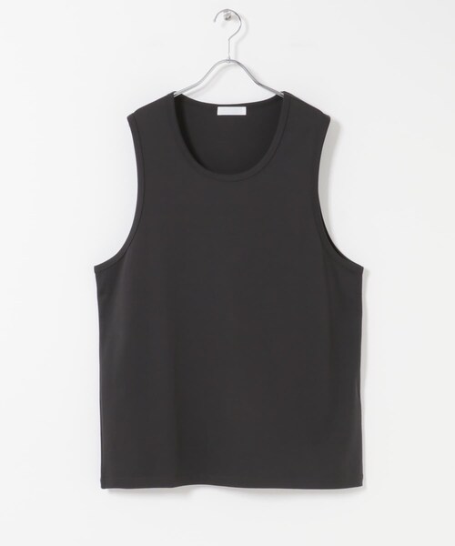 SENSE OF PLACE by URBAN RESEARCH（センスオブプレイスバイアーバンリサーチ）の「コットンスムースタンクトップ（タンクトップ・メンズ・WHITE/BLACK/CHARCOAL・M/L）」の11枚目の写真