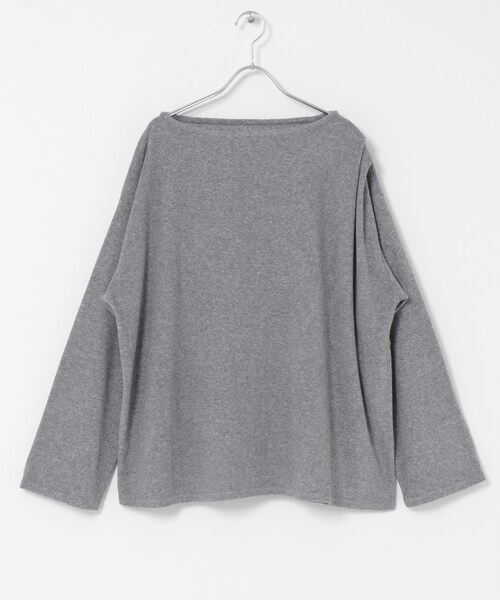 KBF（ケイビーエフ）の「ショルダータックプルオーバー（Tシャツ/カットソー・レディース・BEIGE/YELLOW/GRAY・One）」の5枚目の写真