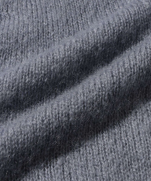 ADAM ET ROPE'（アダムエロペ）の「【BATONER/バトナー】PURE MOHAIR V CARDIGAN（カーディガン/ボレロ・メンズ・ブラック/グレー/パープル・2/3）」の17枚目の写真
