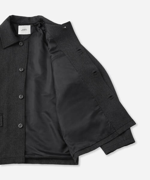 Saturdays NYC(サタデーズ ニューヨークシティ )の「Antoine Wool Chore Jacket(その他アウター・レディース・ブラック・L/M/S/XL)」の9枚目の写真