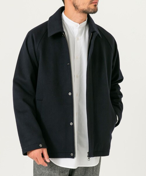 URBAN RESEARCH ROSSO（アーバンリサーチロッソ）の「スーパー100 ショートブルゾン（ブルゾン・メンズ・NAVY/BLACK・M/L）」の20枚目の写真