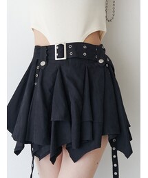 jouetie | アシメヘムベルテッドミニスカート(スカート)