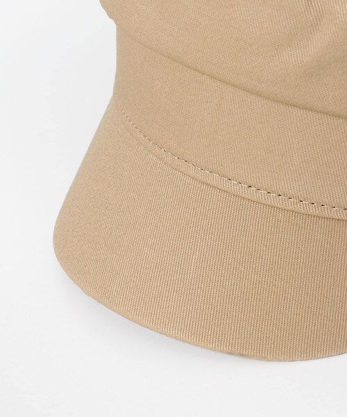 SENSE OF PLACE by URBAN RESEARCH（センスオブプレイスバイアーバンリサーチ）の「コンパクトキャスケット（キャスケット・レディース・KHAKI/BLACK/BEIGE/CHECK・one）」の9枚目の写真