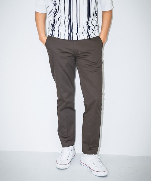 URBAN RESEARCH Sonny Label（アーバンリサーチサニーレーベル）の「OOPS　ワークテーパードパンツ（その他パンツ・メンズ・ブラック/ブラウン/ホワイト・M/L）」の3枚目の写真