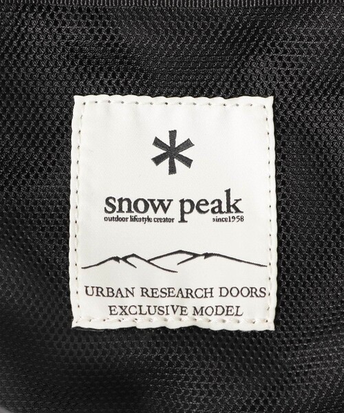 URBAN RESEARCH DOORS（アーバンリサーチドアーズ）の「『別注』Snow Peak Apparel×DOORS　Everyday Use Backpack（バックパック/リュック・メンズ・Black/Olive/Grey・one）」の17枚目の写真