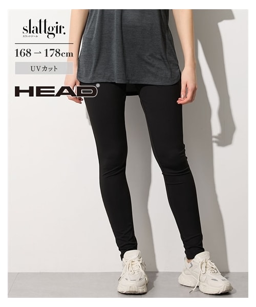 nissen（ニッセン）の「HEAD　高身長　ストレッチフィットレギンス（ＵＶカット）（トールサイズ）（スポーツグッズ・メンズ・チャコール/黒・MTT/LTT/LLTT/3LTT/4LTT/5LTT）」の6枚目の写真
