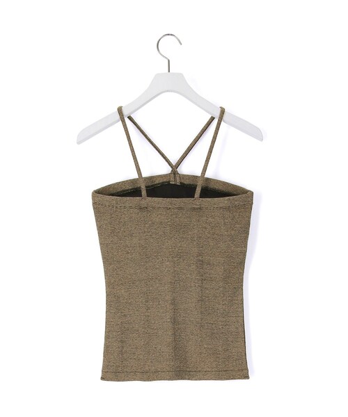 ADAM ET ROPE'（アダムエロペ）の「【Miller for ADAM ET ROPE'】Cup付 Camisole（キャミソール・レディース・ブラック/ベージュ/パープル系・F）」の13枚目の写真