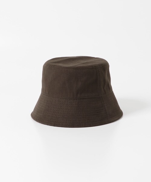 SENSE OF PLACE by URBAN RESEARCH（センスオブプレイスバイアーバンリサーチ）の「『ユニセックス』ツイルバケットハット（ハット・メンズ・KHAKI/BLACK/BROWN/BEIGE・one）」の2枚目の写真