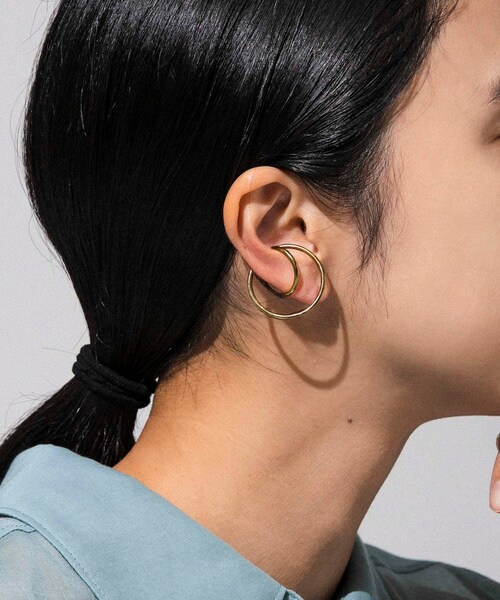 URBAN RESEARCH(アーバンリサーチ)の「decor『デコール』 Luna ear cuff(イヤリング・レディース・Gold・-)」の3枚目の写真
