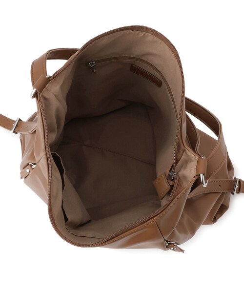 ROPE' PICNIC(ロペピクニック)の「2WAYリュック&ショルダーバッグ(ショルダーバッグ・レディース・ブラック/キナリ/ブラウン・F)」の19枚目の写真