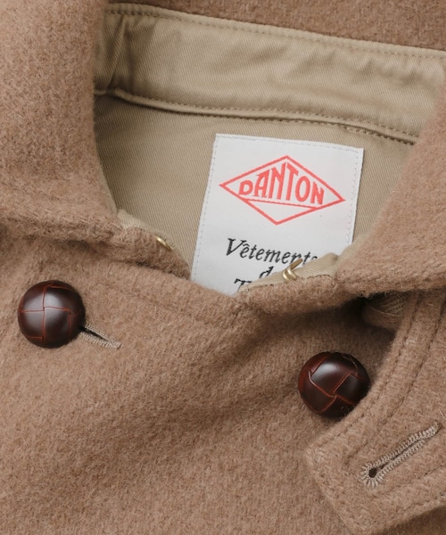 【美品】DANTON×DOORS　別注WOOL MOSSERダブルコート DANTON×DOORS 別注WOOLMOSSERダブルコート