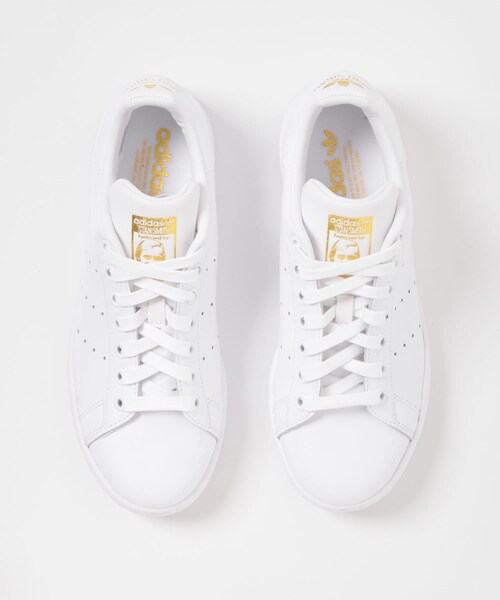 URBAN RESEARCH ROSSO（アーバンリサーチロッソ）の「adidas　STAN SMITH（スニーカー・レディース・ホワイトゴールド・22.5/23/23.5/24/24.5/25/25.5）」の4枚目の写真