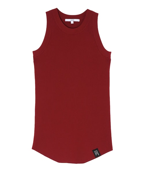 UN3D.（アンスリード）の「BASIC RIB KT TT（タンクトップ・レディース・ブラック/ホワイト/グレー/レッド/ライム/ブルー・F）」の11枚目の写真