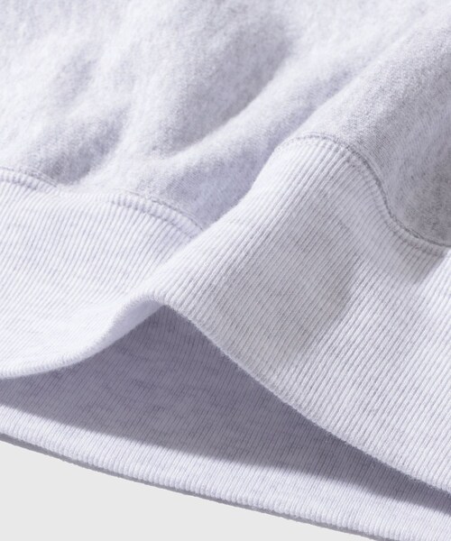 ADAM ET ROPE'(アダムエロペ)の「【BATONER/バトナー】JUMBERCA URAKE CREW NECK(スウェット・メンズ・グレー・2/3)」の10枚目の写真